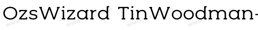 OzsWizard TinWoodman字体转换